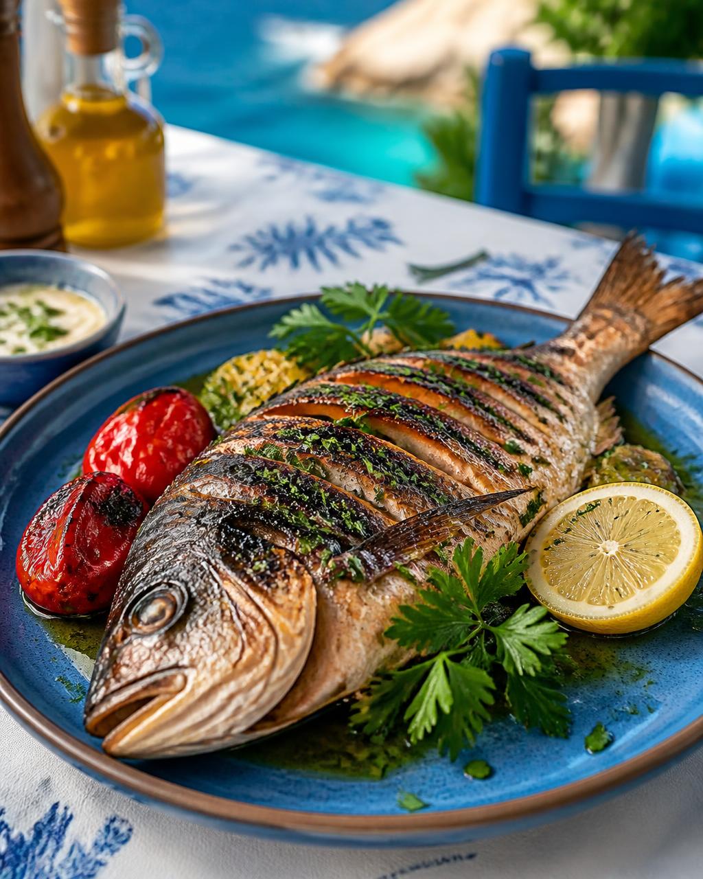 Poisson grillé