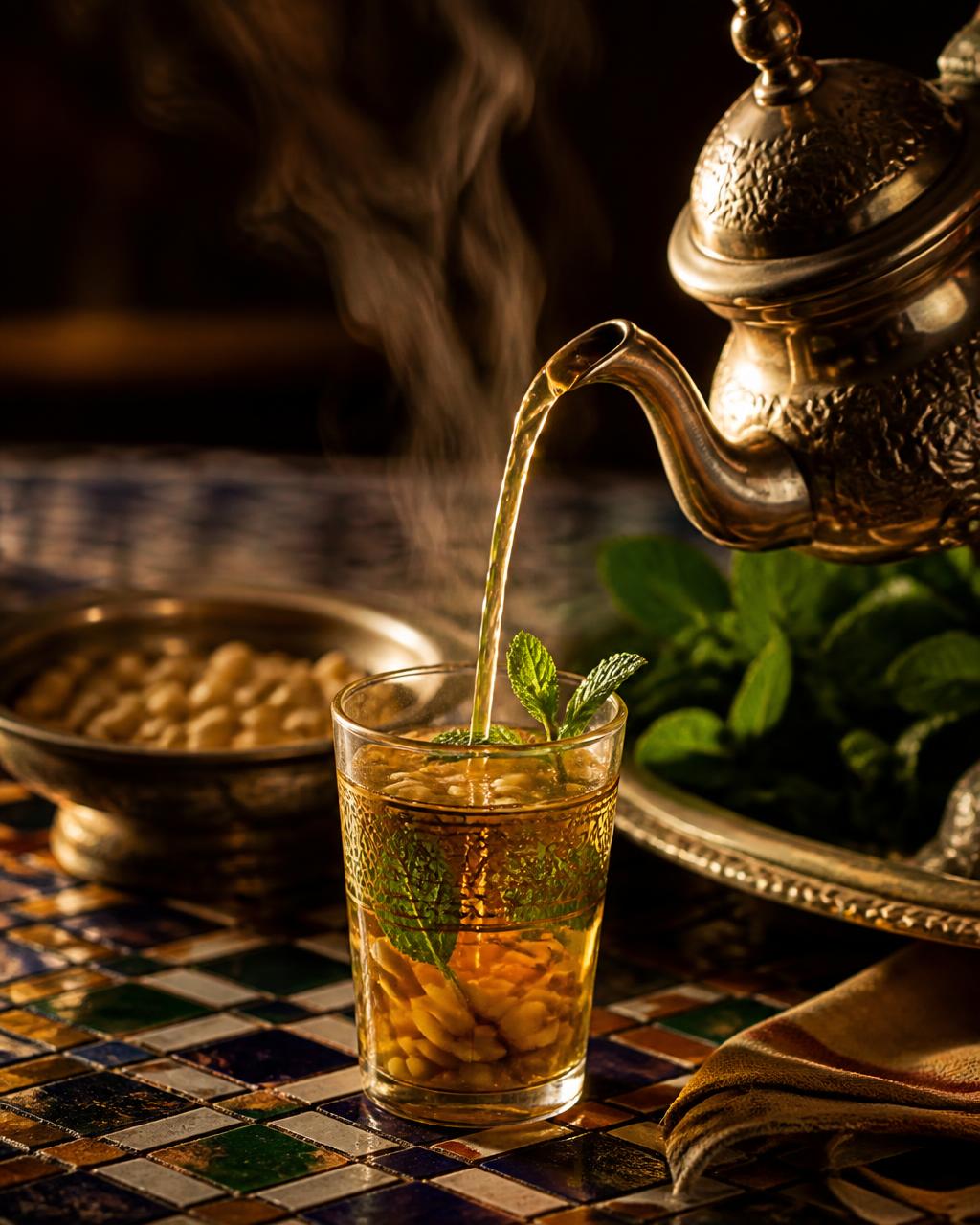 Thé à la menthe